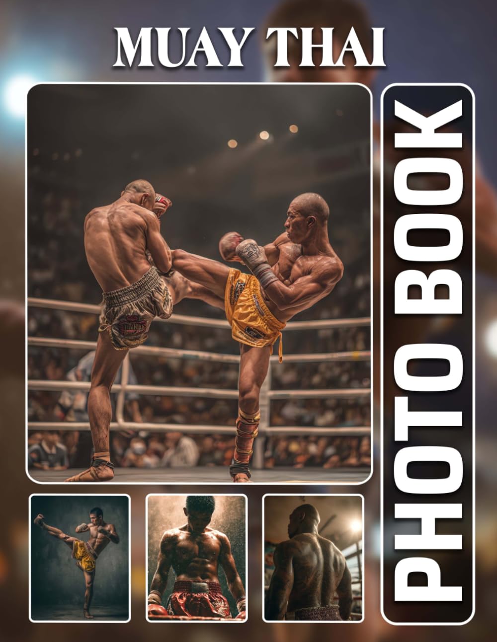 Muay Thai Photobook: The 40 Photos Of Martial Arts Sparring And Traditional Fighting Techniques For Relaxation