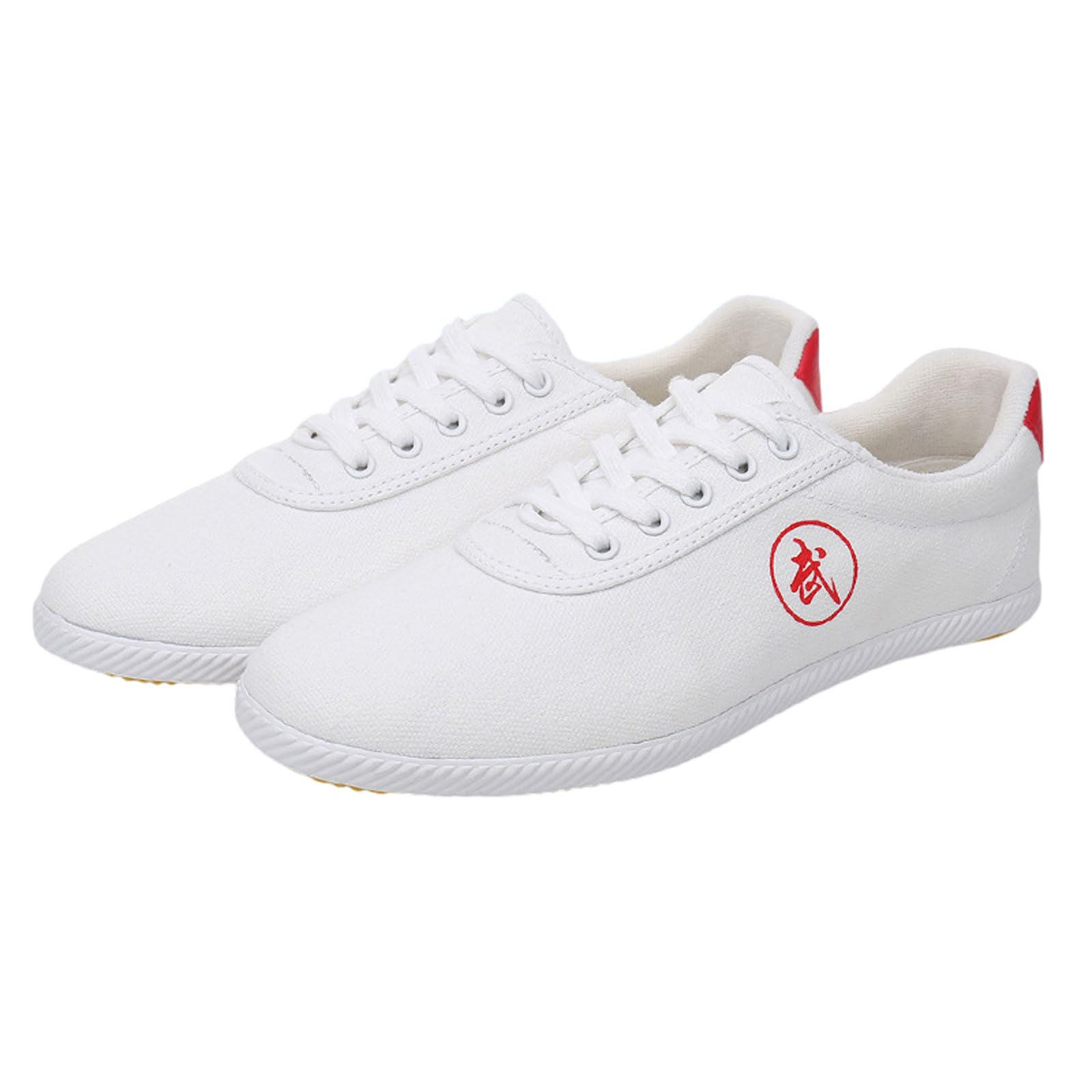 ForceRoute Tai Chi Kung Fu Shoes,Shaolin Shoes,Trainer Wing Chun Shoes,Taekwondo Karate Training Shoes,canvas,Unisex,Kids,Men Women,Non-Slip,Breathable,for Qi Gong,Ground Indoor And Outdoor