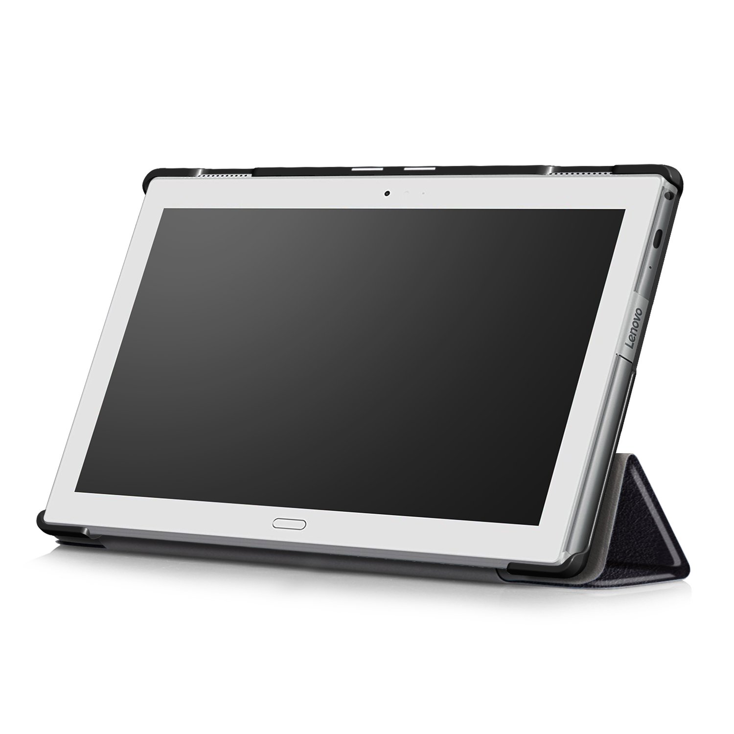 Amazon | windykids Lenovo TAB4 10 PLUS ケース カバー 黒 レノボ