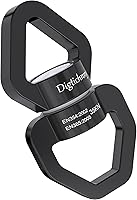 Vista 16 de Columpio Giratorio, Dispositivo de Rotación de Seguridad de 35KN, Columpio para Danza Aérea para Niños, Hamaca Colgante (Plata Completa)