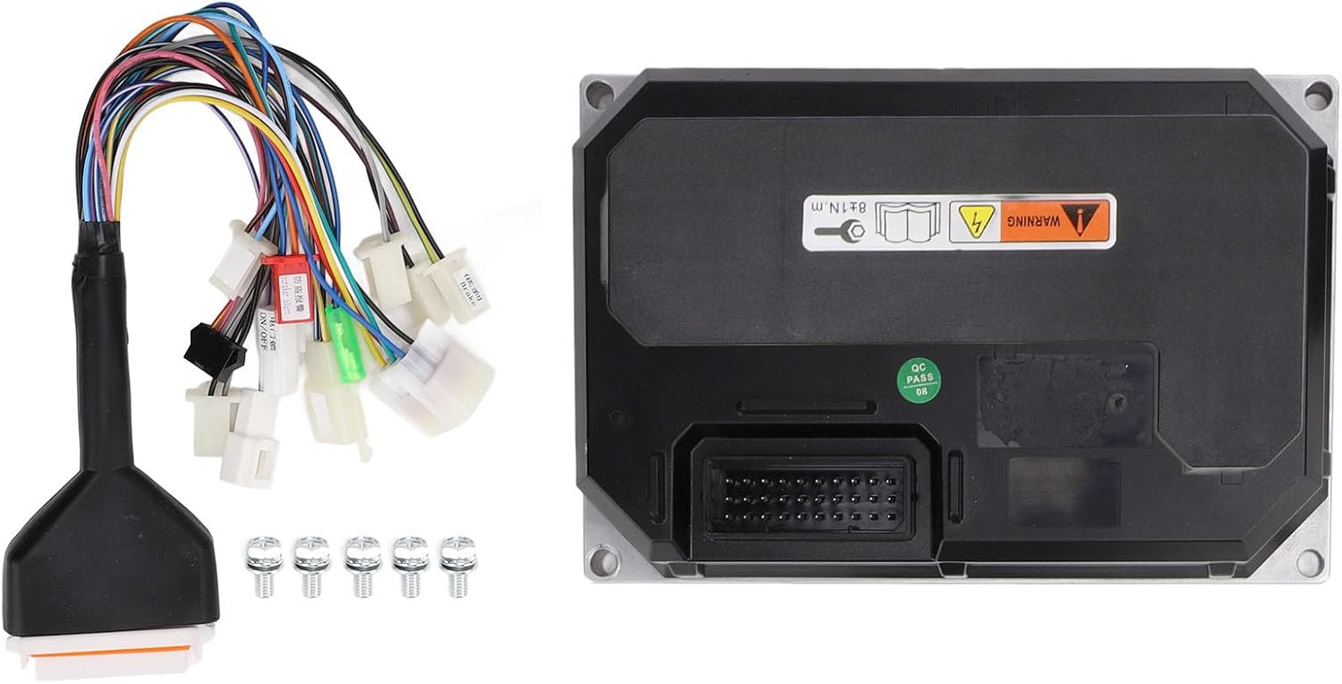72V 8000W Brushless DC Motor Controller, DK72550T Sine Wave Controller for QS Motor Electric Motorcycle and Mobility Scooter