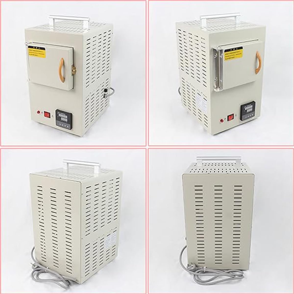 Forno a muffola in Fibra di Ceramica Chiuso da Laboratorio ， stufe elettriche del Programma Integrato di Controllo Forno ad Alta Temperatura 1,5 kW