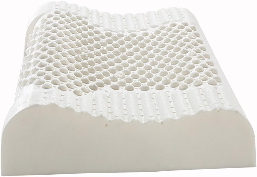 XingFuRenJia Latex pillows, removable, velvet, standard (60x 40x12)