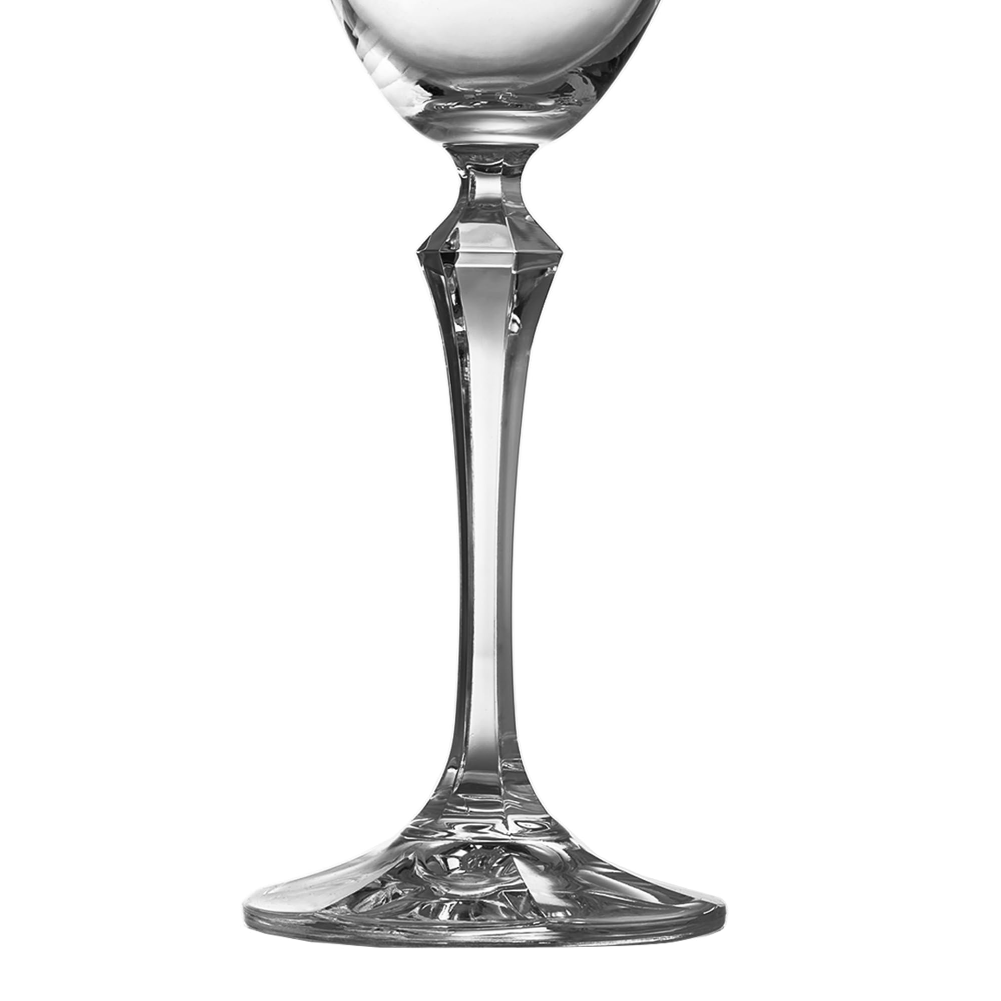 Bohemia Rotweingläser Kristall, Weinglas, Model Leaves clear, Gravur, 350 ml, 6er Set