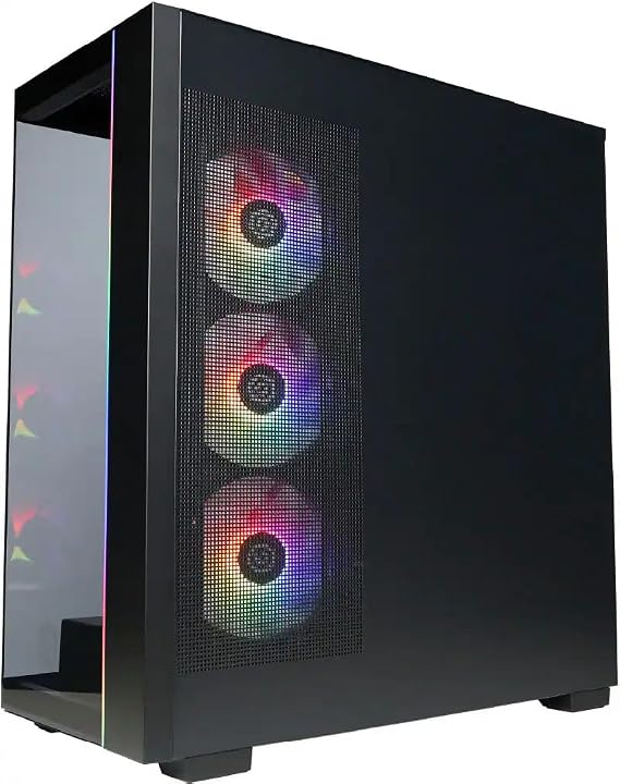CyberpowerPC Gamer Xtreme Gaming Desktop PC - Intel Core i5-14400F CPU, 16GB DDR5 RAM, 1TB PCIe SSD, NVIDIA GeForce RTX 5060 8GB GDDR7, RGB Lighting, Windows 11 Home (GXi3200BSTV10)