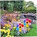 pinwheels, Pinwheels for Yard and Garden 4Pcs Garden for Kids 12in Colorful Sunflower Lawn Party Pinwheel Wind Spinner Toys for Outdoor Yard Decor