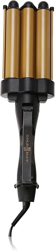 Gold N' Hot GH3011 Jumbo Ceramic Triple Barrel Waver