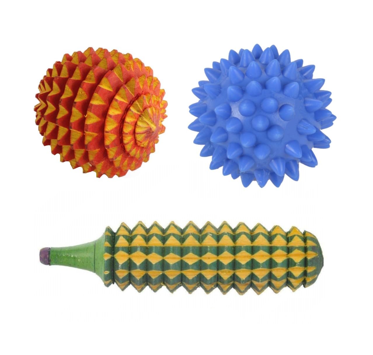 Safedeal Acupressure Massage Balls and Hand Karela Roller Palm Massager Tools Stimulates pressure points for effective stress relief (B0846J119Z) Amazon Price History, Amazon Price Tracker
