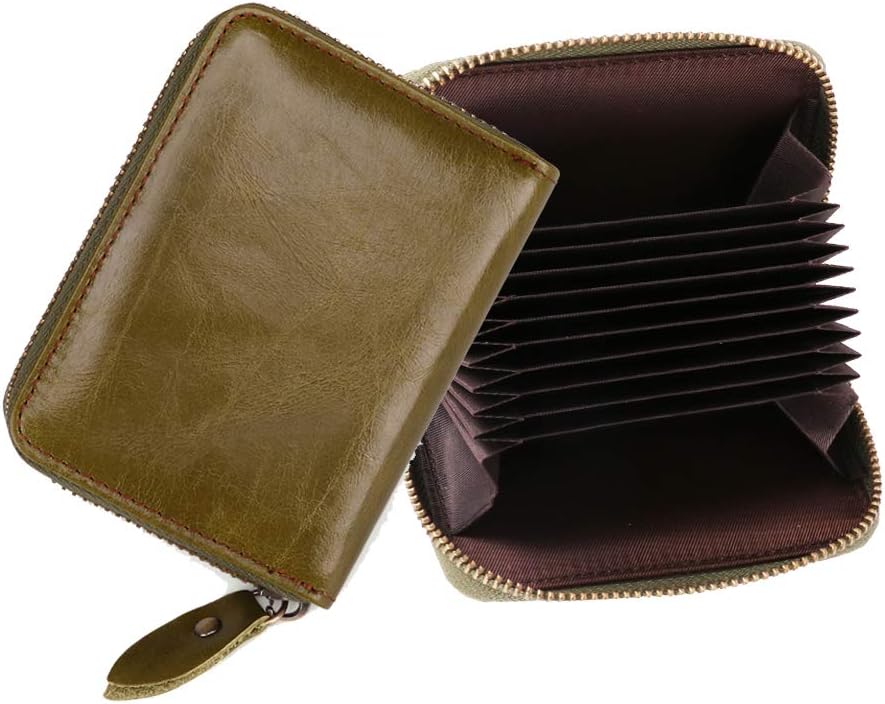 accordion card case wallet