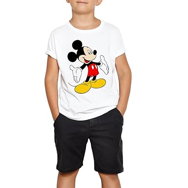 DreamBag Limit Fashion Store- Mickey Mouse Cartoon Printed T-Shirt for Kids (Boys & Girls)
