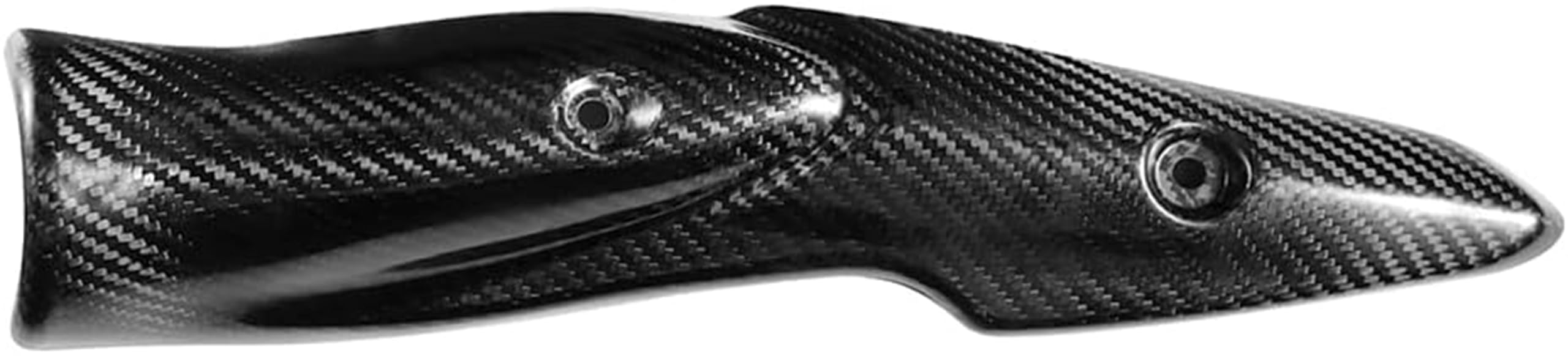 Bouclier Thermique D'échappement De Moto, Couvercle De Silencieux De Bouclier Thermique De Tuyau De Fibre De Carbone De Système D'échappement De Moto Adapté Pour Kawasaki Z900 17-19