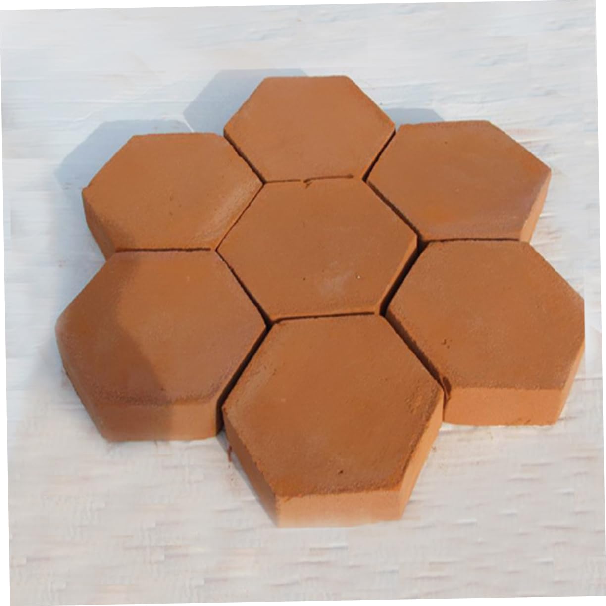 BESPORTBLE 2pcs Path Maker Mold Garden Molding Pathmate Stone Moldings Floor Molding Walk Maker Molds Pathway Mold Walk Maker Forms Paver Brick Concrete Path Form Hexagon Walker