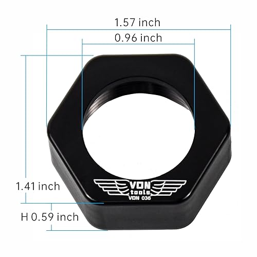Miniatura 2 de Ducati Sensor de nivel de combustible Tuerca de aluminio 748 748S 748R 916 996 996S 998 998S 998R Tuerca de sensor de nivel de combustible de