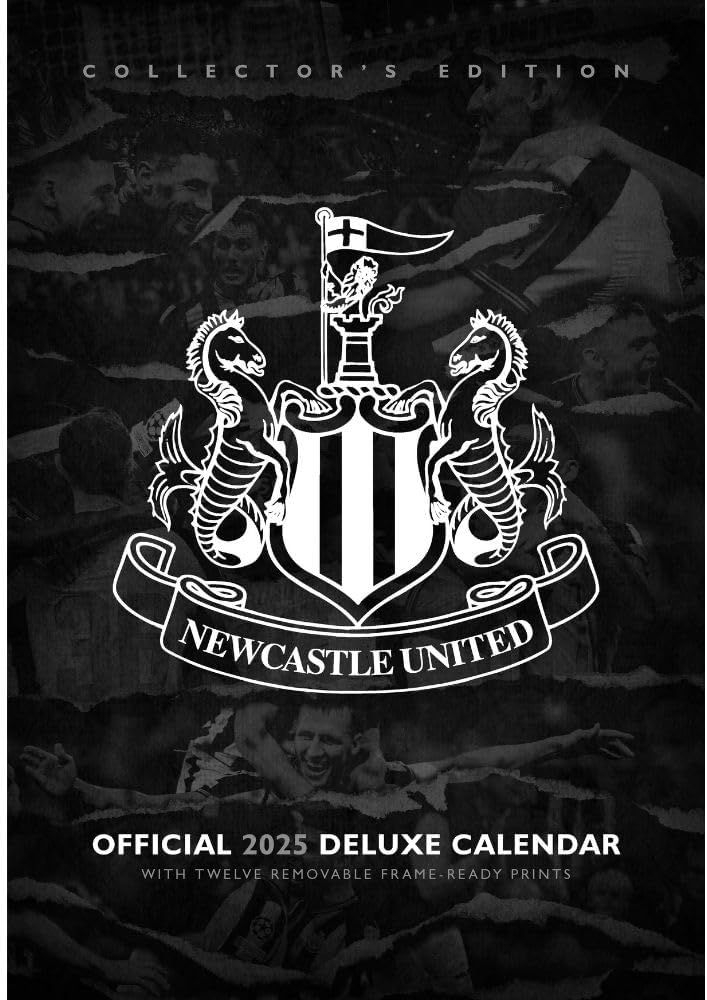 Danilo Promotions LTD Newcastle FC Fußball-Geburtstagskarte, 3D-Effekt, Linsenraster, Eine Fantastische Karte Für Jeden Anlass