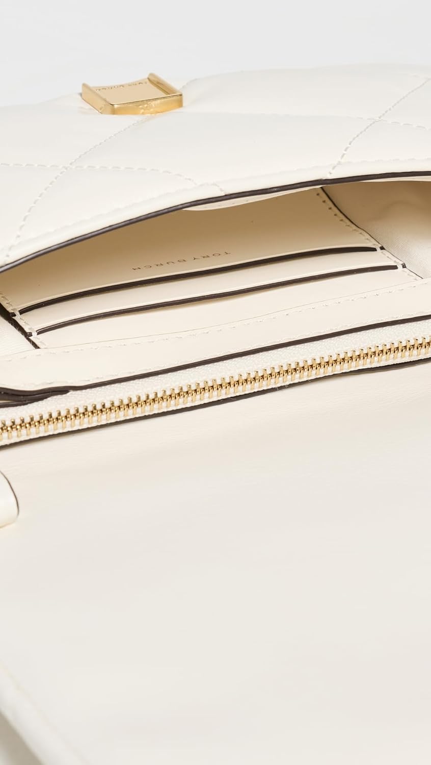 Tory Burch Women's Kira Diamond Quilt Chain Wallet