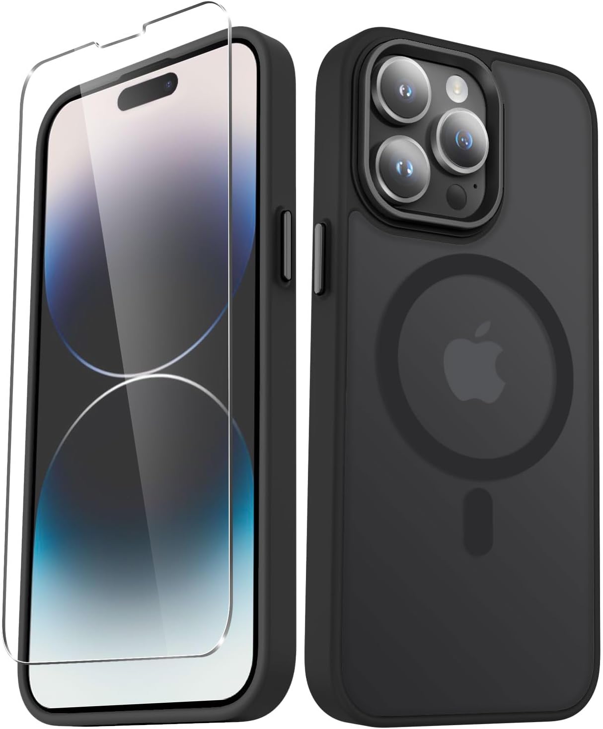 Amazon.com: YENAPOON for iPhone 14 Pro Max Case, Matte Magnetic Phone ...