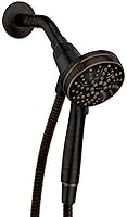 Vista 41 de Moen Engage Magnetix Matte Black 3.5-Inch Six-Function Detachable Handheld Showerhead with Magnetic Docking System, 26100BL
