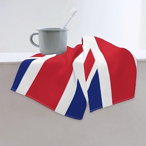 Miniatura 6 de SEAEAGLE Toallas de baño absorbentes con la bandera británica, toallas de baño de 27.5 x 16 pulgadas