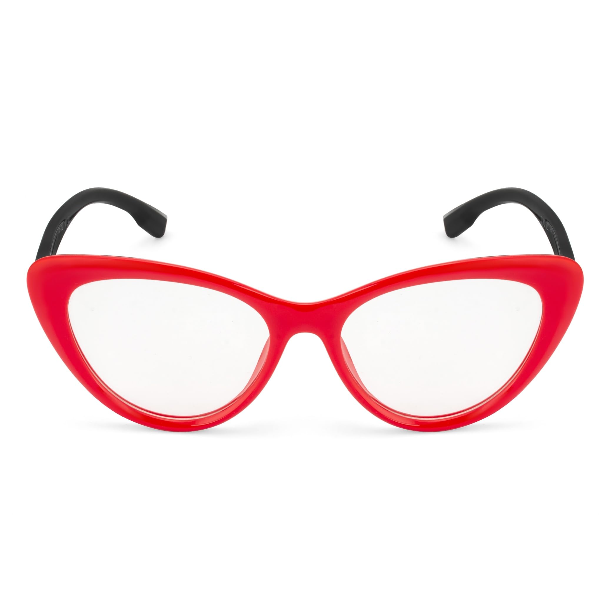 ROYAL SON Cat Eye Red Black Spectacles Frames (6-12 Age) - SFKID0055-C2 - Image 2 thumbnail