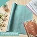 PerKoop Book Cloth for Book Binding 40 x 16 Inch Fabric Surface Paper Backed Bookcover Archival European Durable Strong Bookbinding Supplies Cover Books Album Scrapbooking(Dark Green)