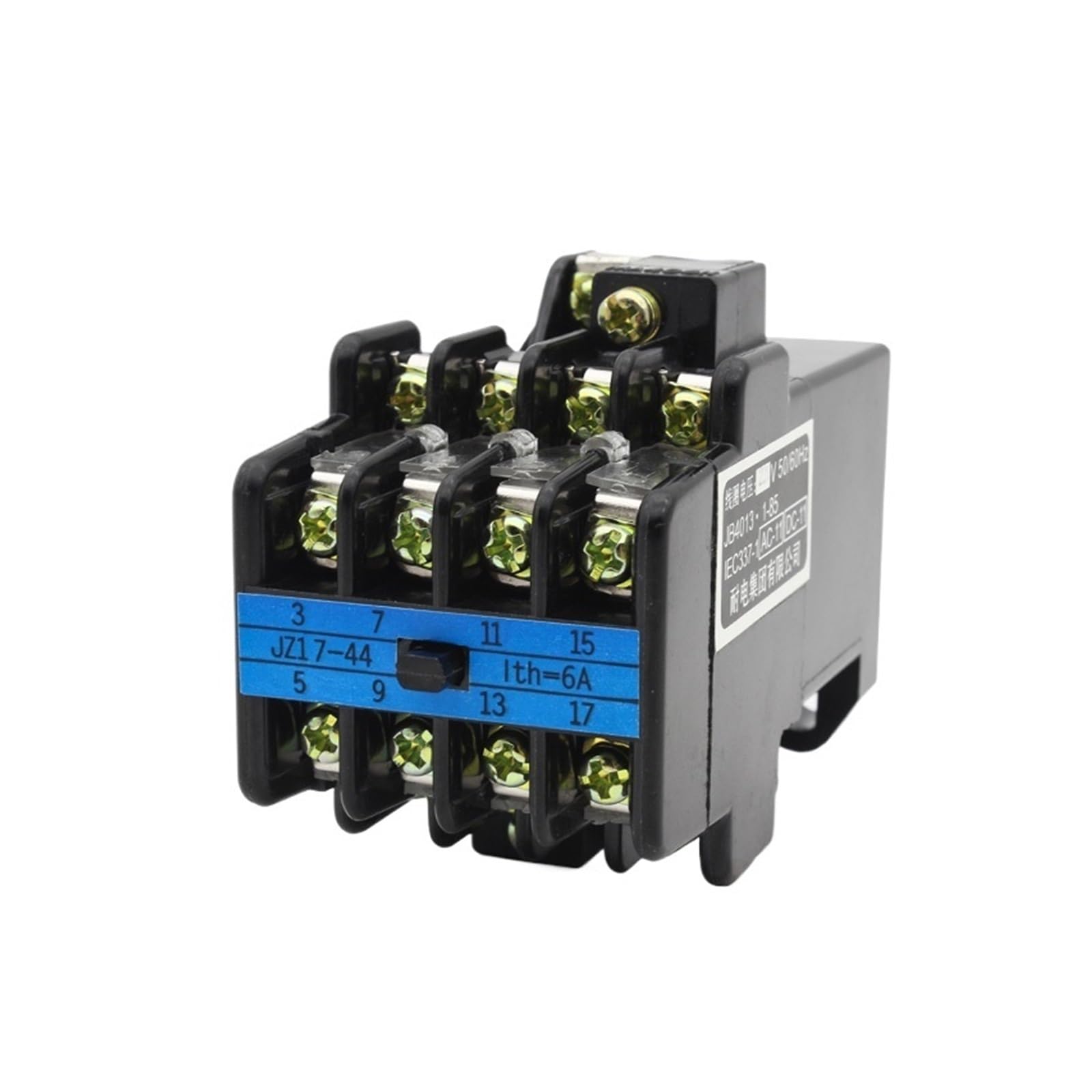 Bobine JZ17-44 AC 380V relais intermédiaire type de contact à 4 pôles - 4