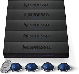 Nespresso VertuoLine Espresso, Diavolitto, 50 Count