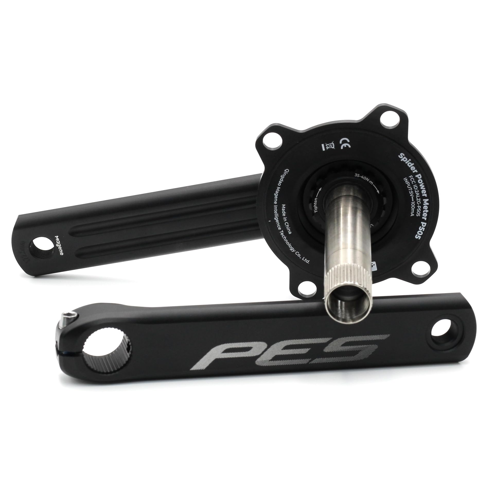 Magene PES P505 Base Power Meter for Spider Shimano Bike, 165 mm