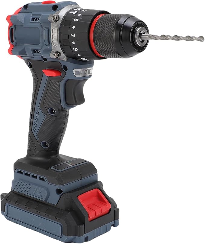 Kit de Taladro Inalámbrico YWBL-WH, 25 Torsiones 1500RPM, con Luz LED miniatura 5