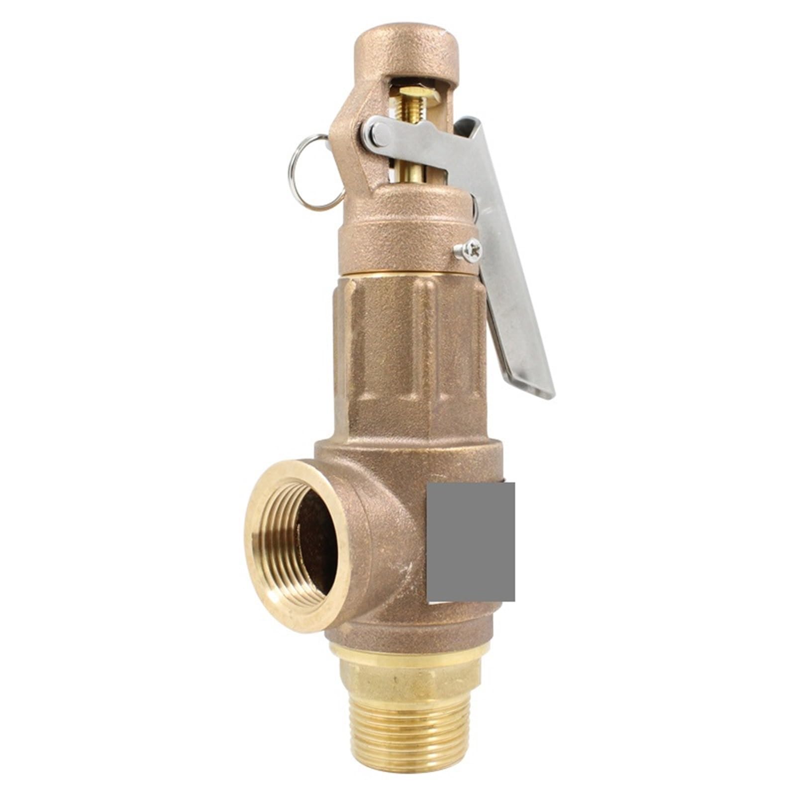 Valvola Sicurezza Ottone Valvola di sicurezza in bronzo in ottone DN40 DN50 1,2 pollici ustabile