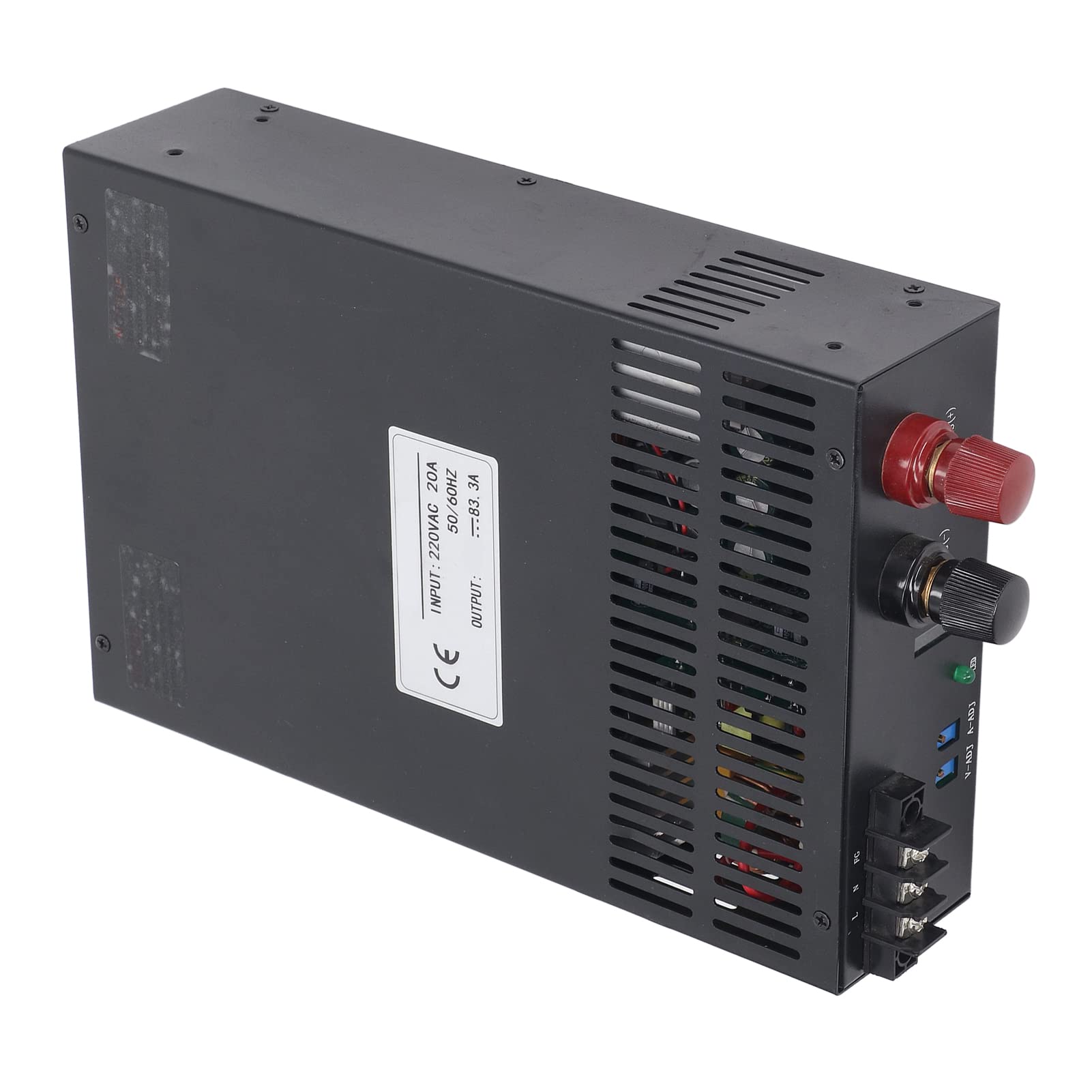 Zasilacz, ochrona przeciwprzepięciowa 220 V 2500 W regulowany zasilacz impulsowy szybkie rozpraszanie ciepła szerokie zastosowanie do przemysłowych urządzeń sterujących (60 V)