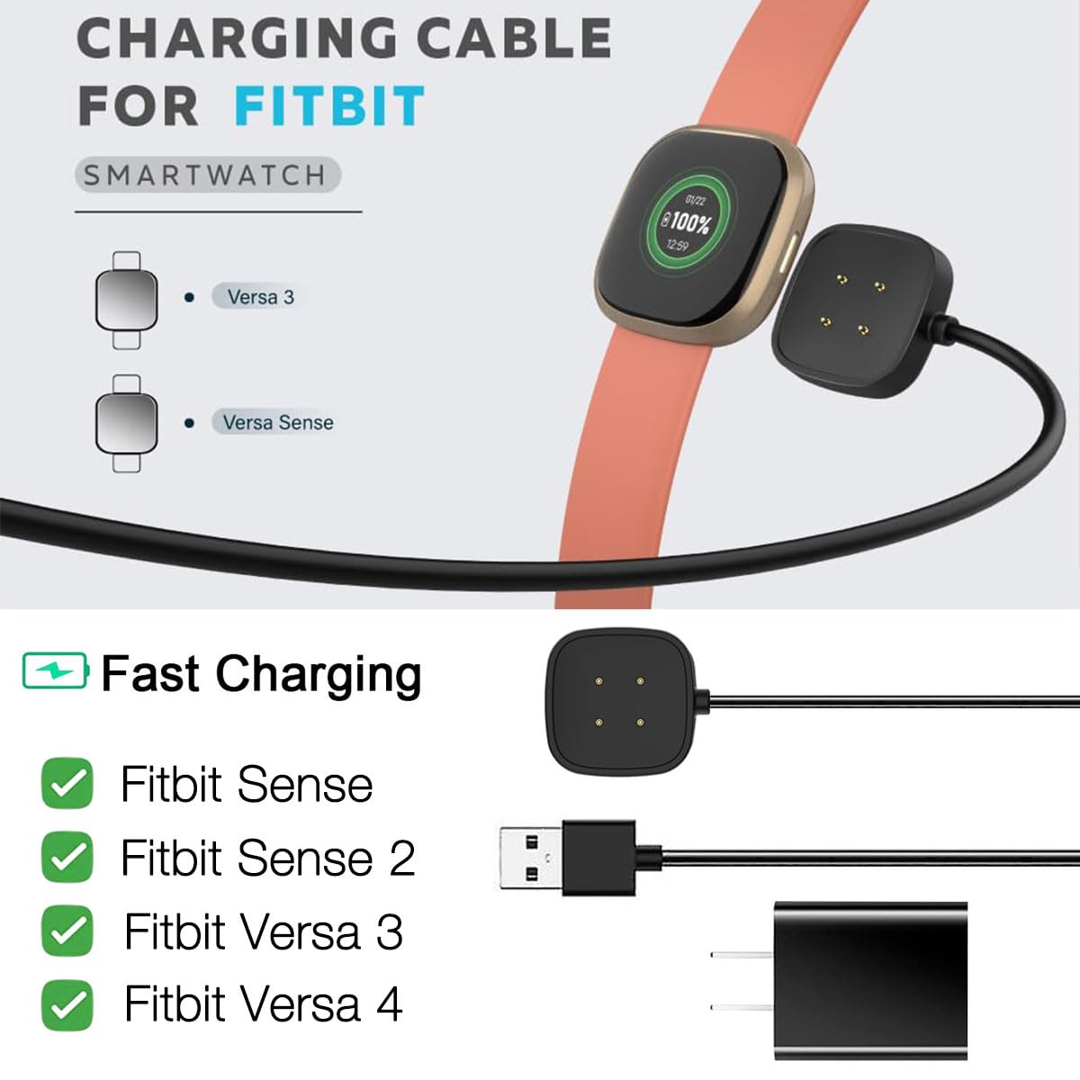 Wall Charger Fitbit Watch Charger Cable Near Me Wall Charger For