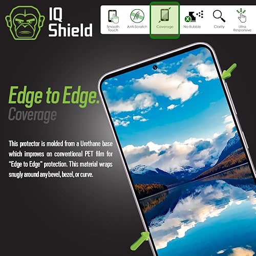 Miniatura 6 de IQShield Paquete de 2 protectores de pantalla para Samsung Galaxy S23 Plus 5GGalaxy S23+ (6.6 pulgadas, versión 2023) funciona con escáner de