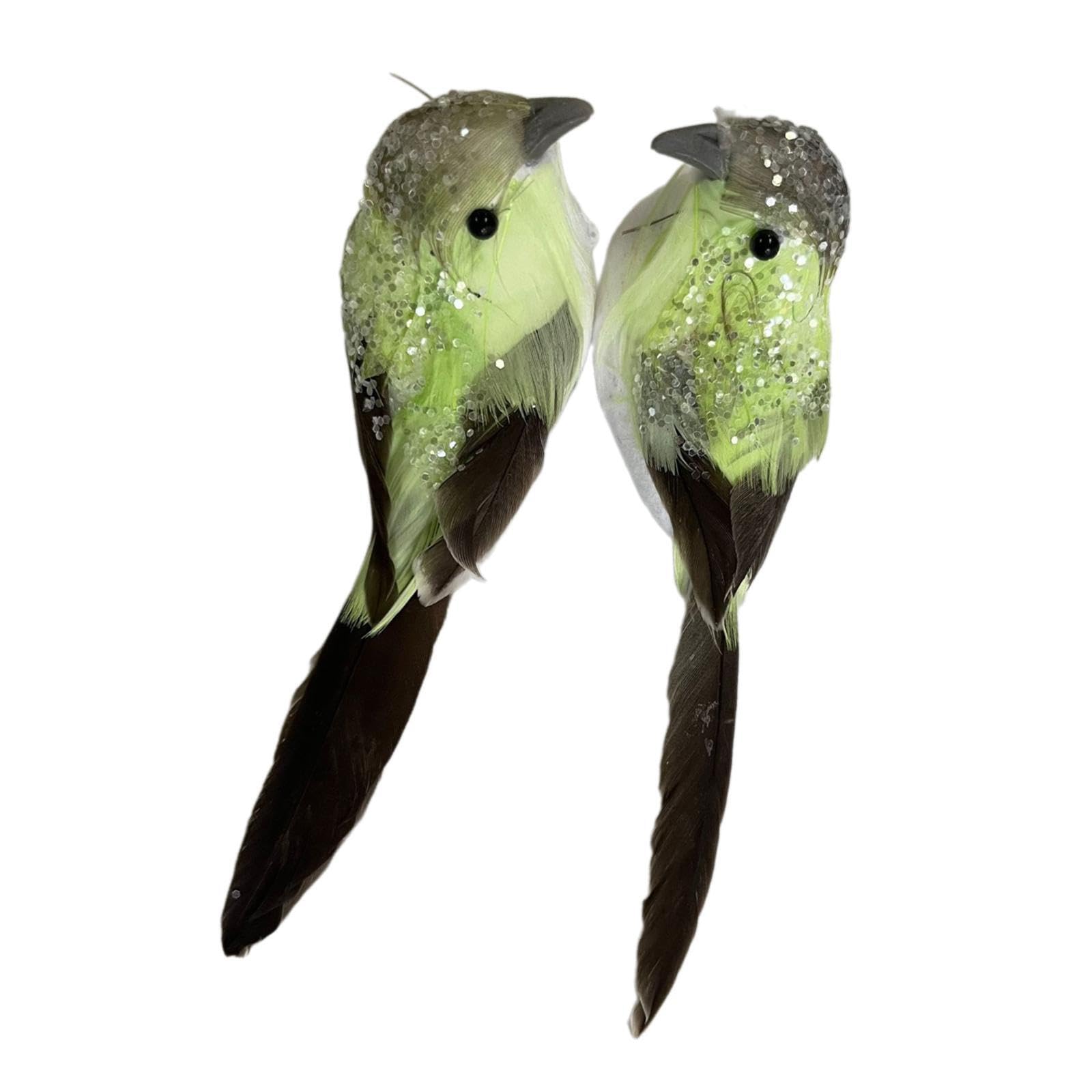 mophrati Plump Artificial Birds Feathered Realistic Crafts Simulation Bird