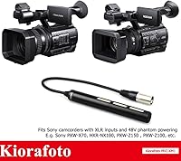 Vista 2 de Kiorafoto Micrófono de videocámara para Sony HXR-NX30, HXR-NX70, HXR-NX5, DSR-PD170, HVR-A1, HDR-AX2000, reemplaza a ECM-XM1