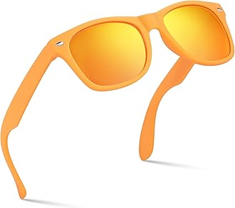 Retro Rewind Kids Sunglasses for Boys Girls Age 3-12 - Shatterproof UV400 Toddler Children Sun Glasses