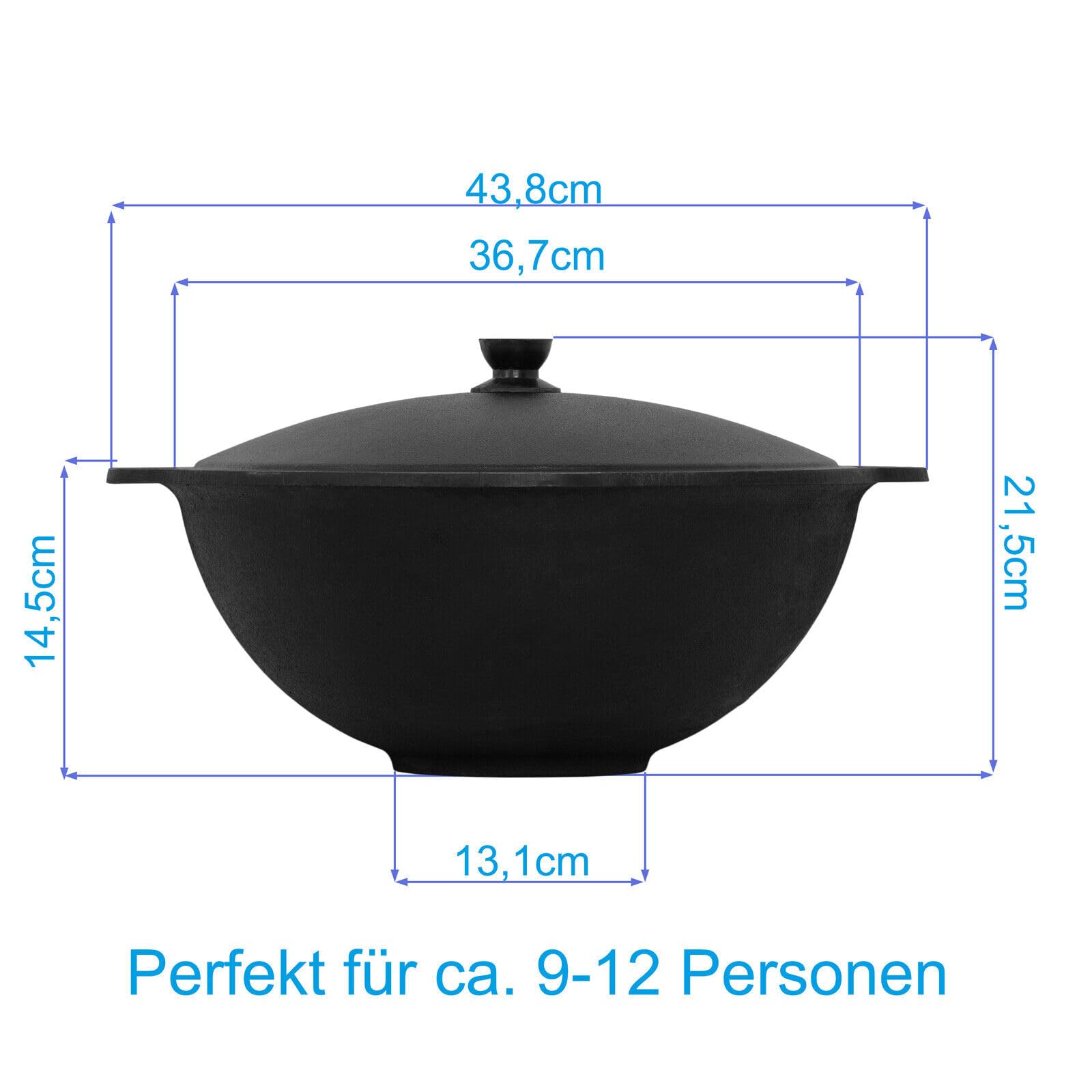 Ø36cm Uchag 2mm stahl Utschak-Ofen Adapter-Ringe Abzugsrohr 10L Kazan eben Kasan Kessel Utschag Feldküche Feuerstelle Campingofen Außenküche Eintopfofen