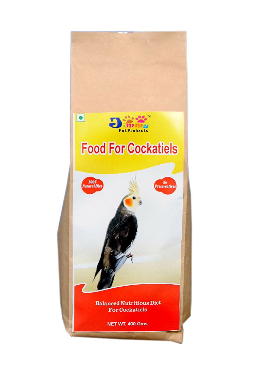 JiMMy Pet Products Bird Food for Cockatiel 400g (B01FIH42I0) Amazon Price History, Amazon Price Tracker