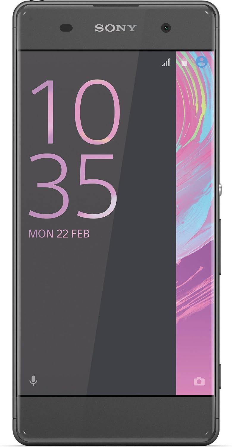 Sony Xperia XA Orange Sim Free (F3111) Smartphone - 16GB,Black Graffiti