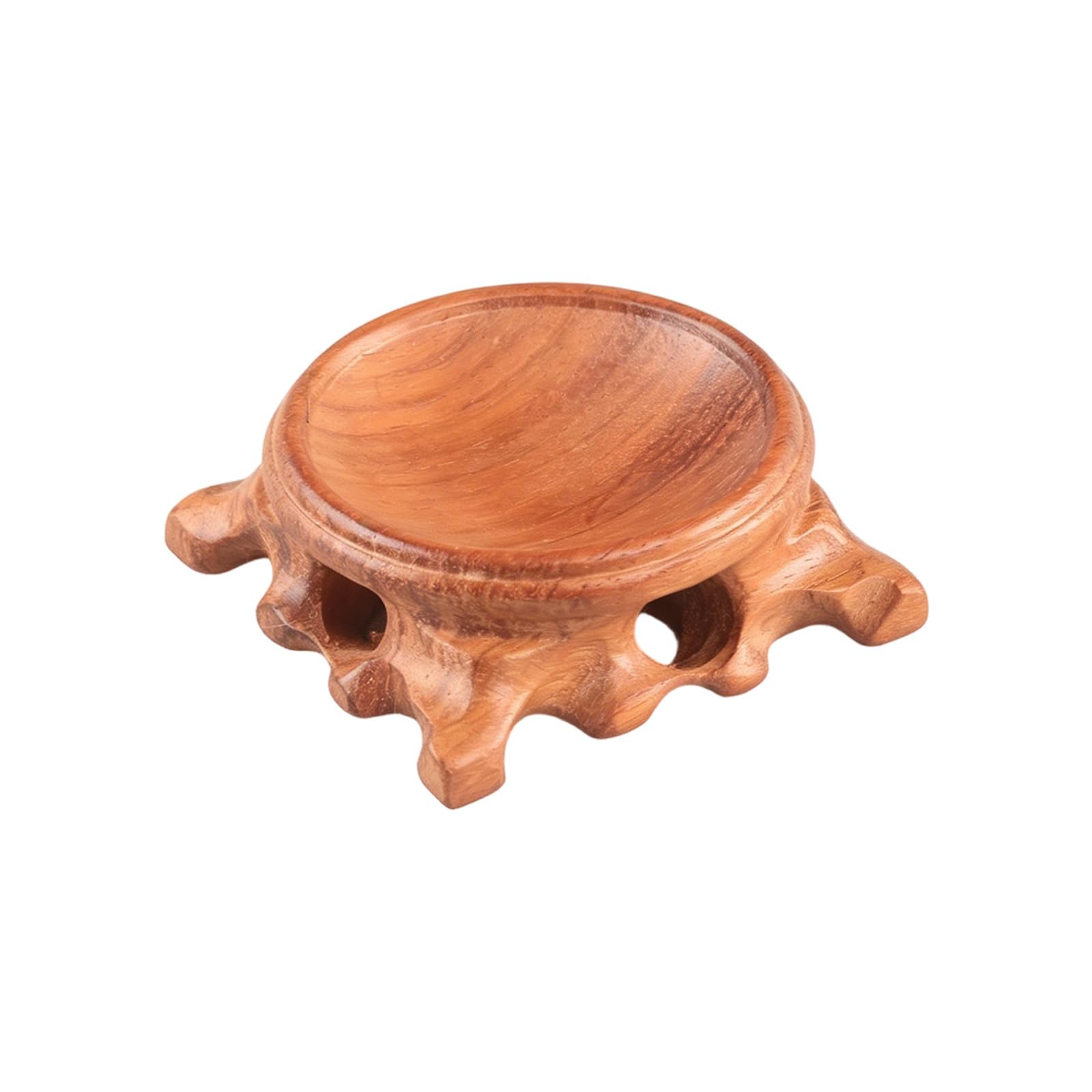 NRVTRE Wooden Stand for Exhibiting Small Collectibles and Ornaments Display Holder Enhances Any Interior Space Wooden Display Stand