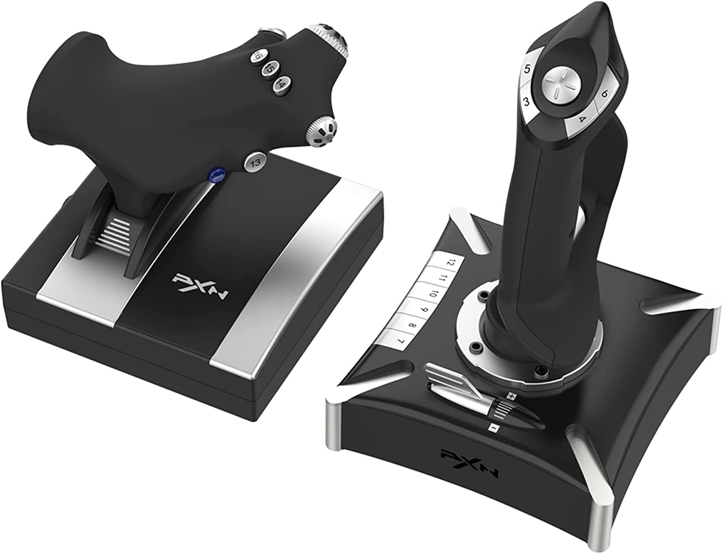 PXN 2119PRO flight stick, flight simulator, Xbox/PC/PS4 joystick with