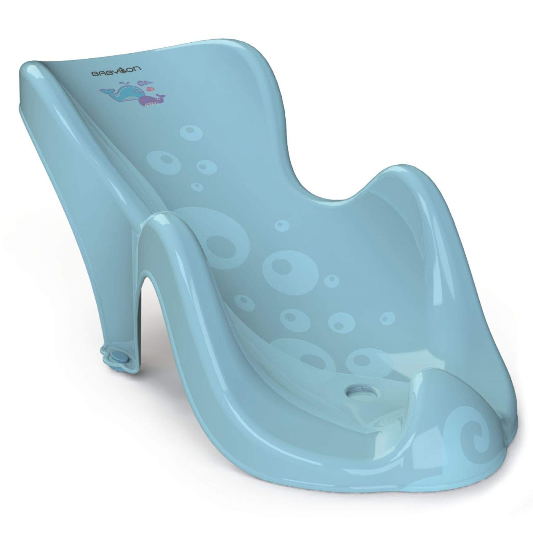 Siège De Bain Bébé Yajimsa - Avec Ventouses Antidérapantes, Dossier Haut - Pour Bébés De 6 à 18 Mois - Polypropylène - 7