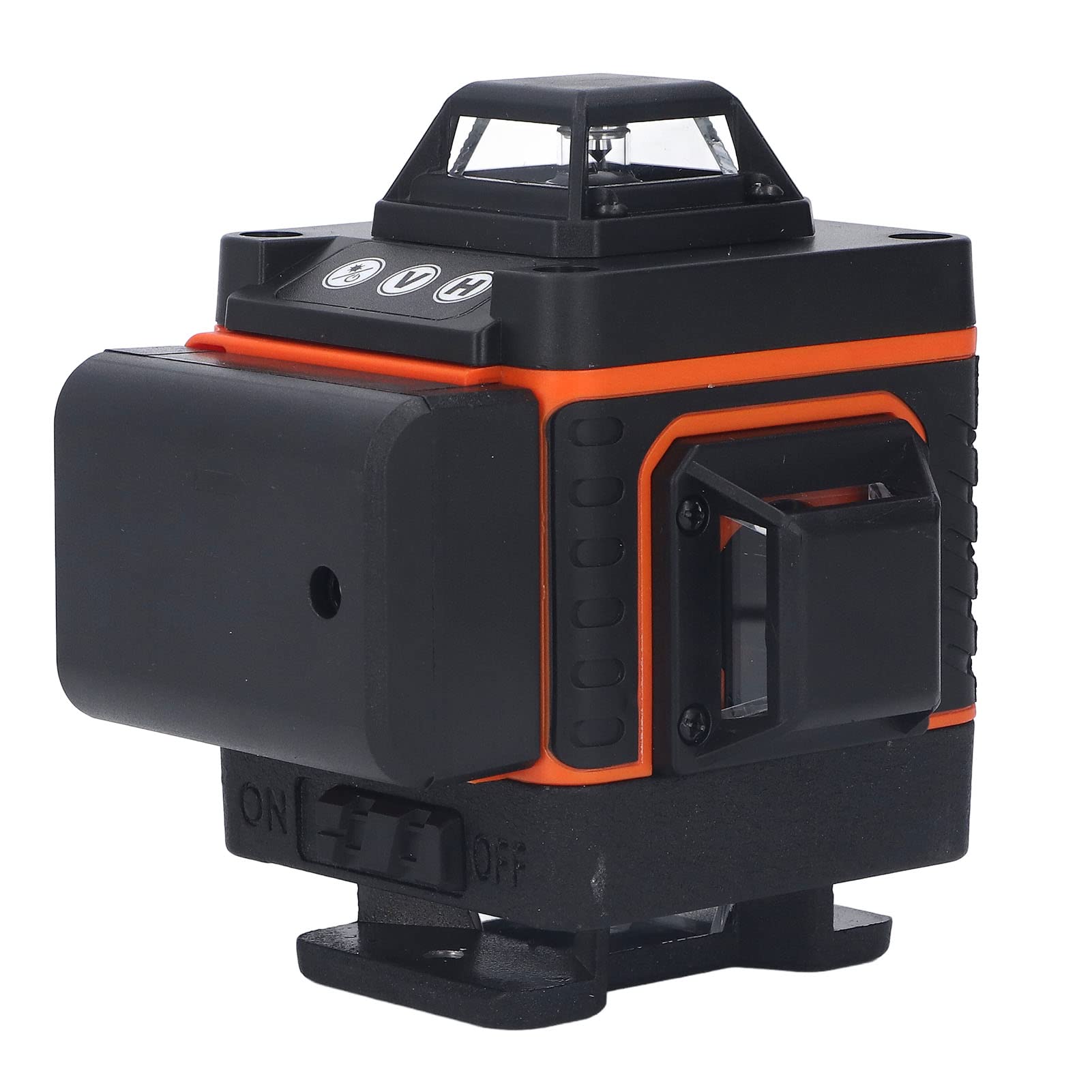 Poziom Lasera 16 Linii 4D Green Beam Linia Laserowa Poziom 4x360 ° Samoregulujący Płaski IP54 Wysoka dokładność Samopoziomujący Przyrząd do Poziomowania Linii Pomarańczowy do