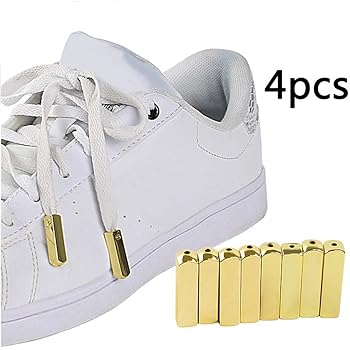 gold shoelace tips