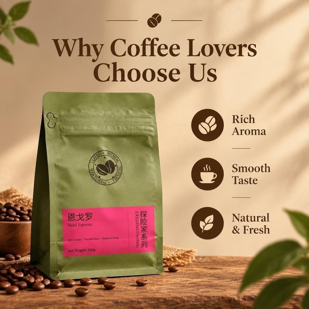 Arabica-Espresso-Mischkaffee 200g