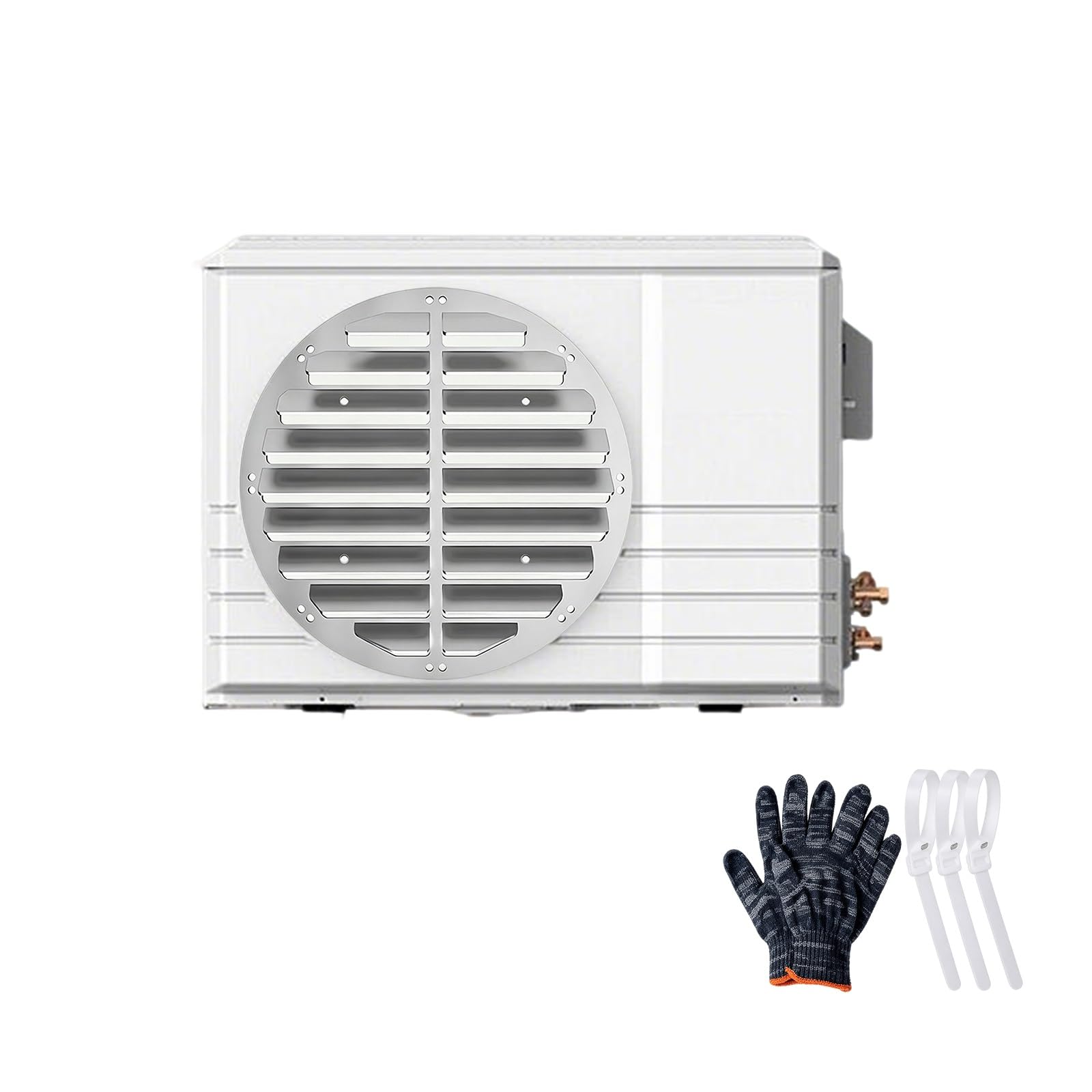 HBOOMOEM Mini Split Air Deflector, Window Ac Air Flow Redirector, Prevents Direct Airflow of Hot Or Cold Air; Easy to Install; Suitable for Both Winter and Summer Use.(Round,53cm/20.9in)