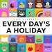 TF Publishing Every Days A Holiday Big Grid 2017 Wall Calendar