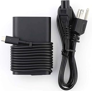 USB-C Laptop Charger 45W for Dell Adapter: Dell XPS 13 9360 9365 9370 9333 9380 Inspiron 14 7437 Latitude 7390 2in1 7275 7370 5175 5285 5290-2in1,LA45NM150,04RYWW,0HDCY5 with Type c (USB-C/USBC) Tip