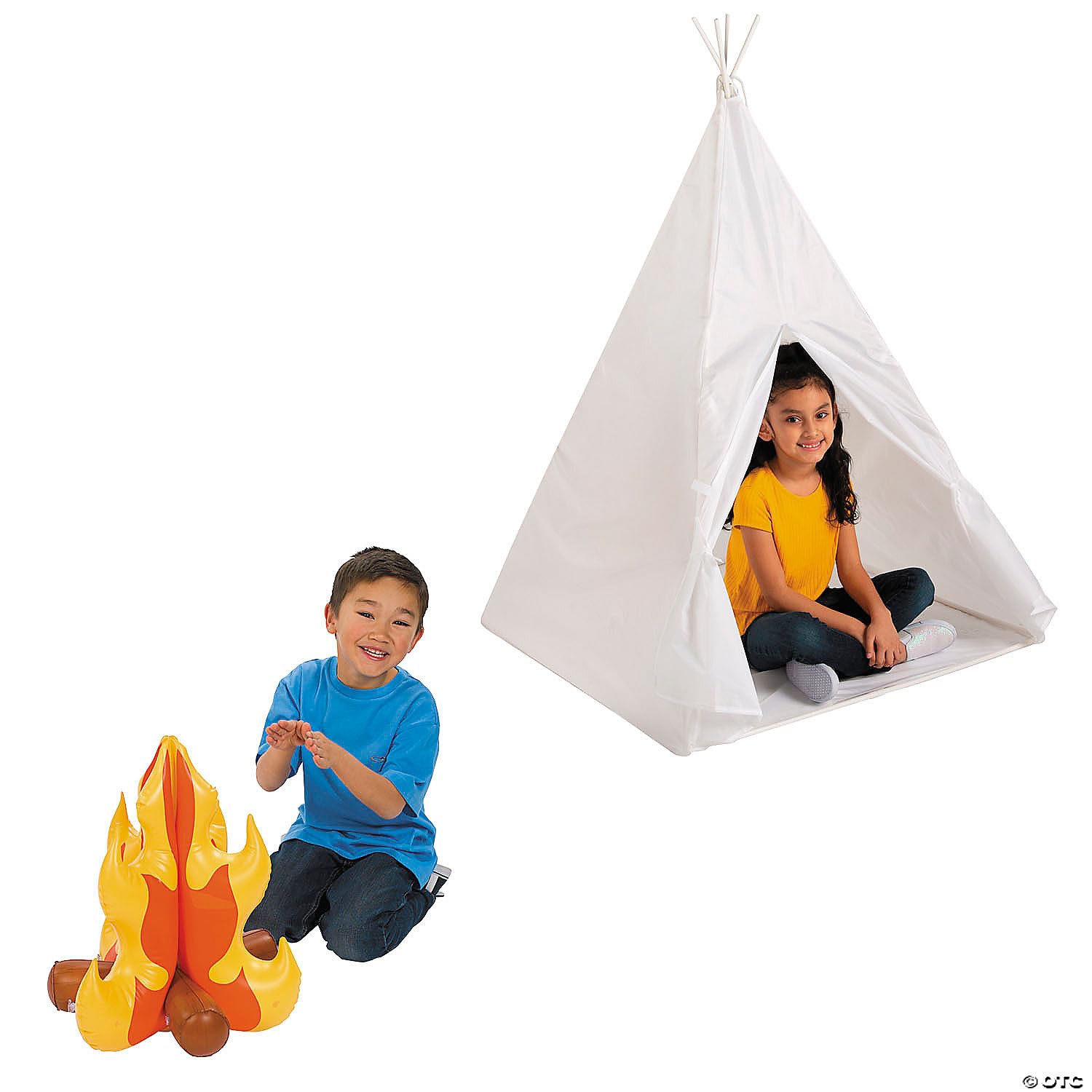 Fun Express Kid's Play Camping Kit - VBS Vacation Bible School Supplies/Decor