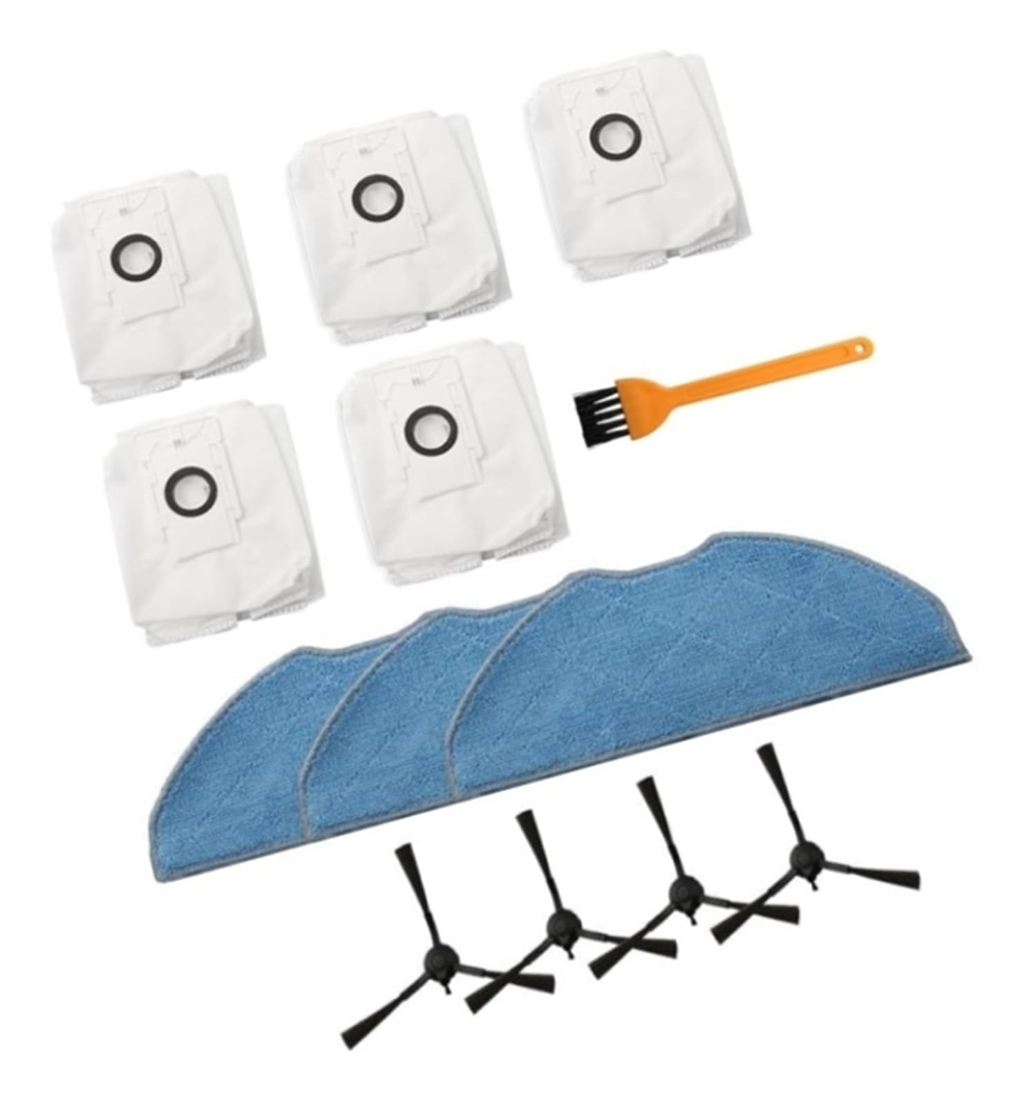 Wischtuch, Tasche, Seitenbürsten-Set, Vliesstoff, RE4 Plus/RE5 Plus | For RE4 Plus, for RE5 Plus, Ersatzteile