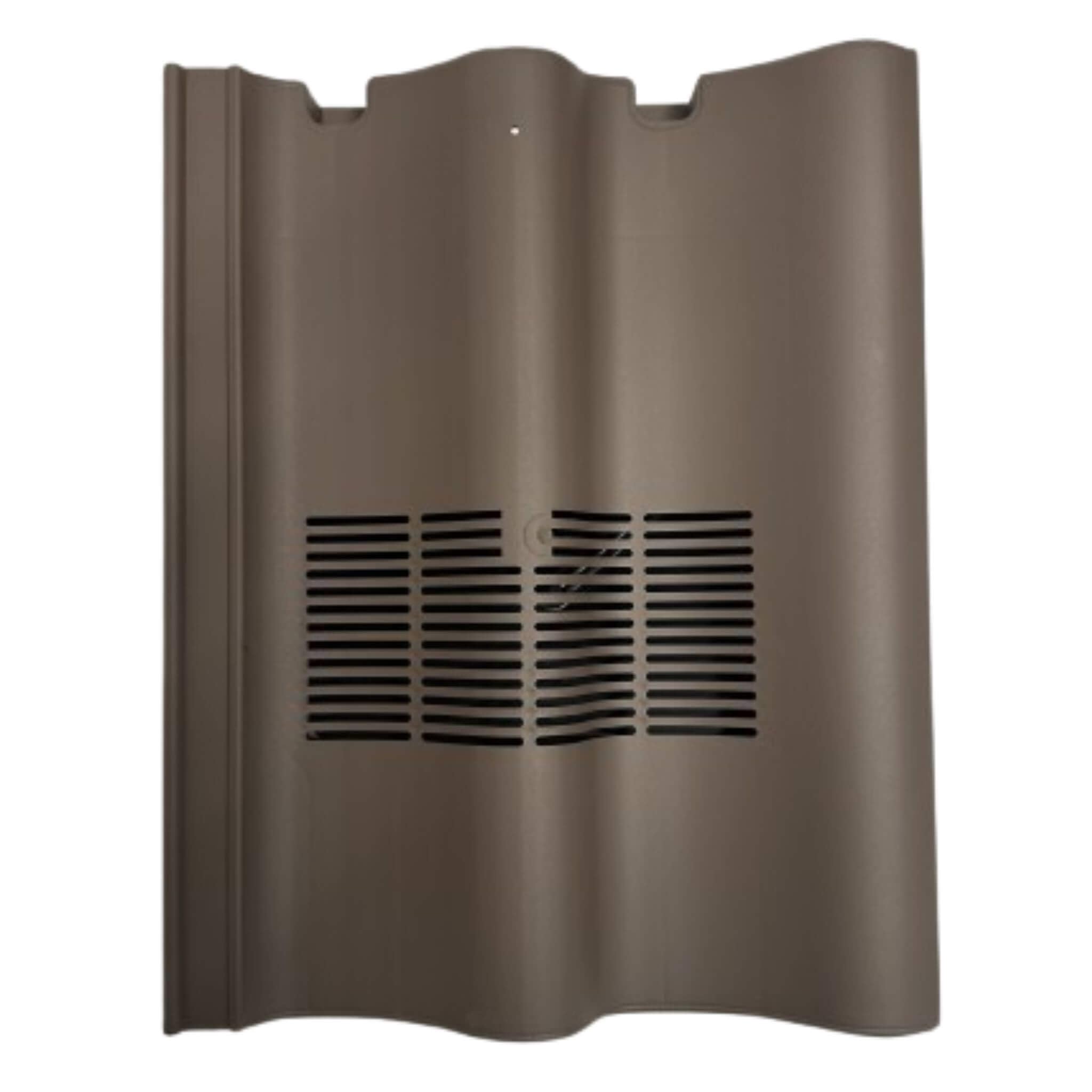 Roof Tile Vent for Marley Mendip, Redland Grovebury or Sandtoft Double Pantile (Brown)